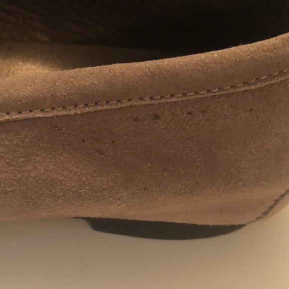 AGL Grey Suede Loafers w/ Buckle Sz 38 - Picture 9 of 9